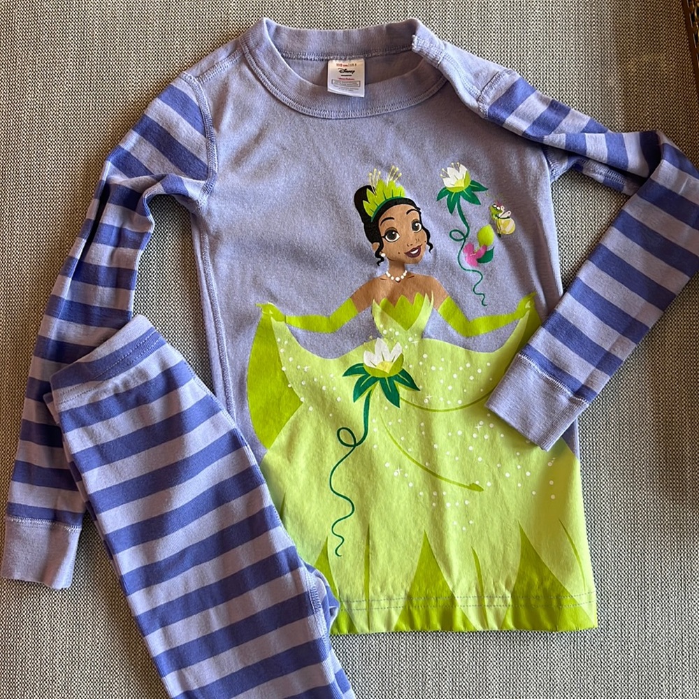 Princess Tiana two piece pajamas